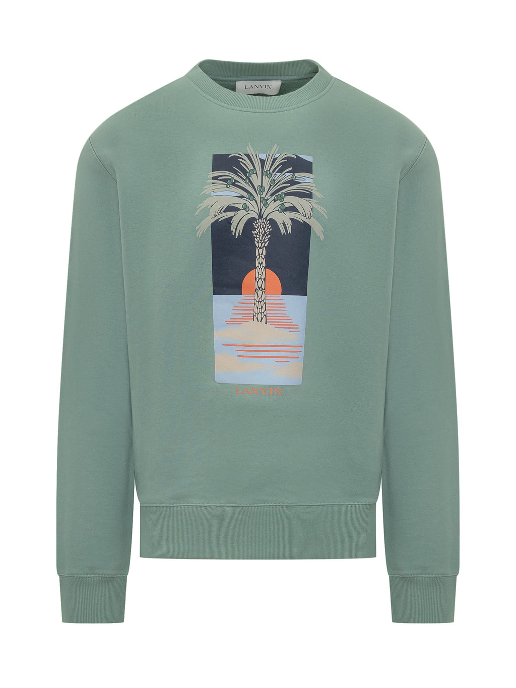 Оригінальна Printed Sweatshirt Lanvin – боковий вид