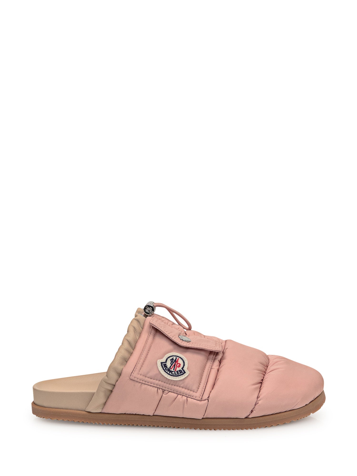 Оригінальна Padded Leather Mules Moncler – боковий вид