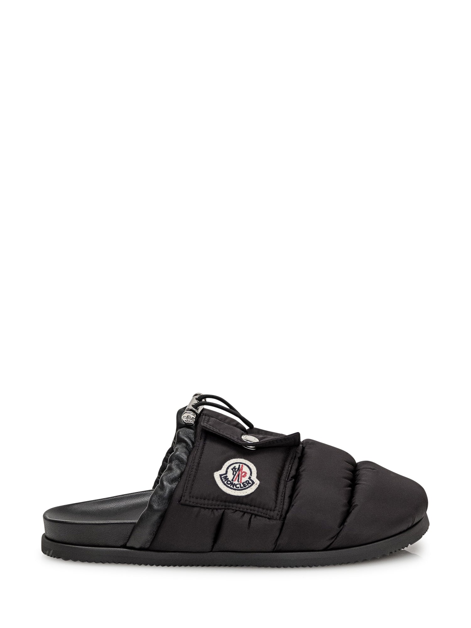 Оригінальна Padded Leather Mules Moncler – боковий вид