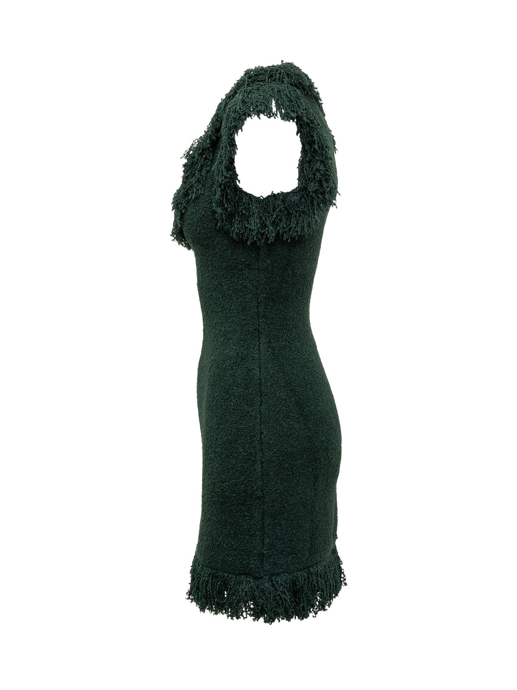 Оригінальна Green Fringe Knit Dress Ferragamo Salvatore ferragamo – детальний вид