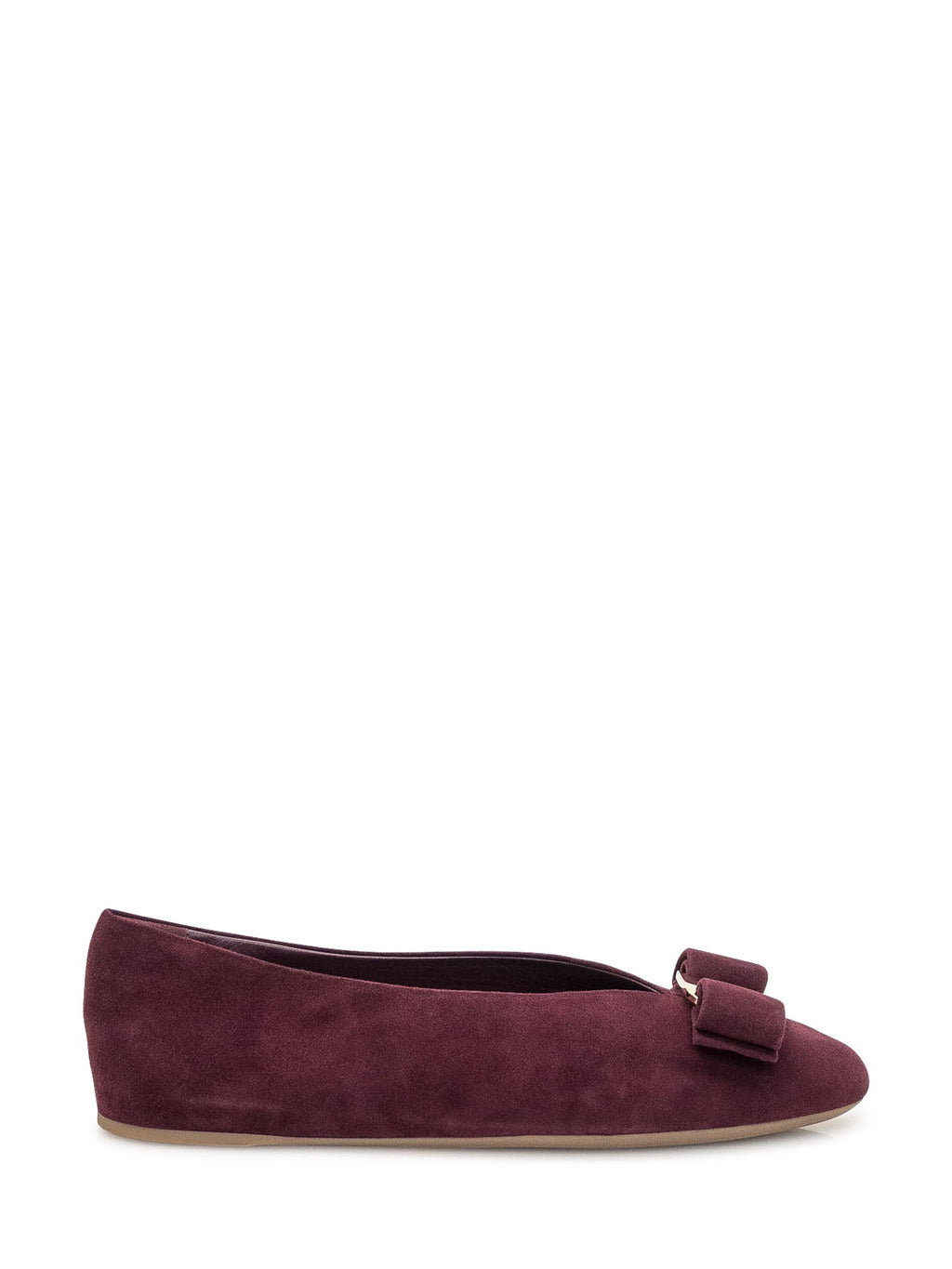 Suede Ballerinas Salvatore ferragamo оригінал – Купити в Україні – боковий вид