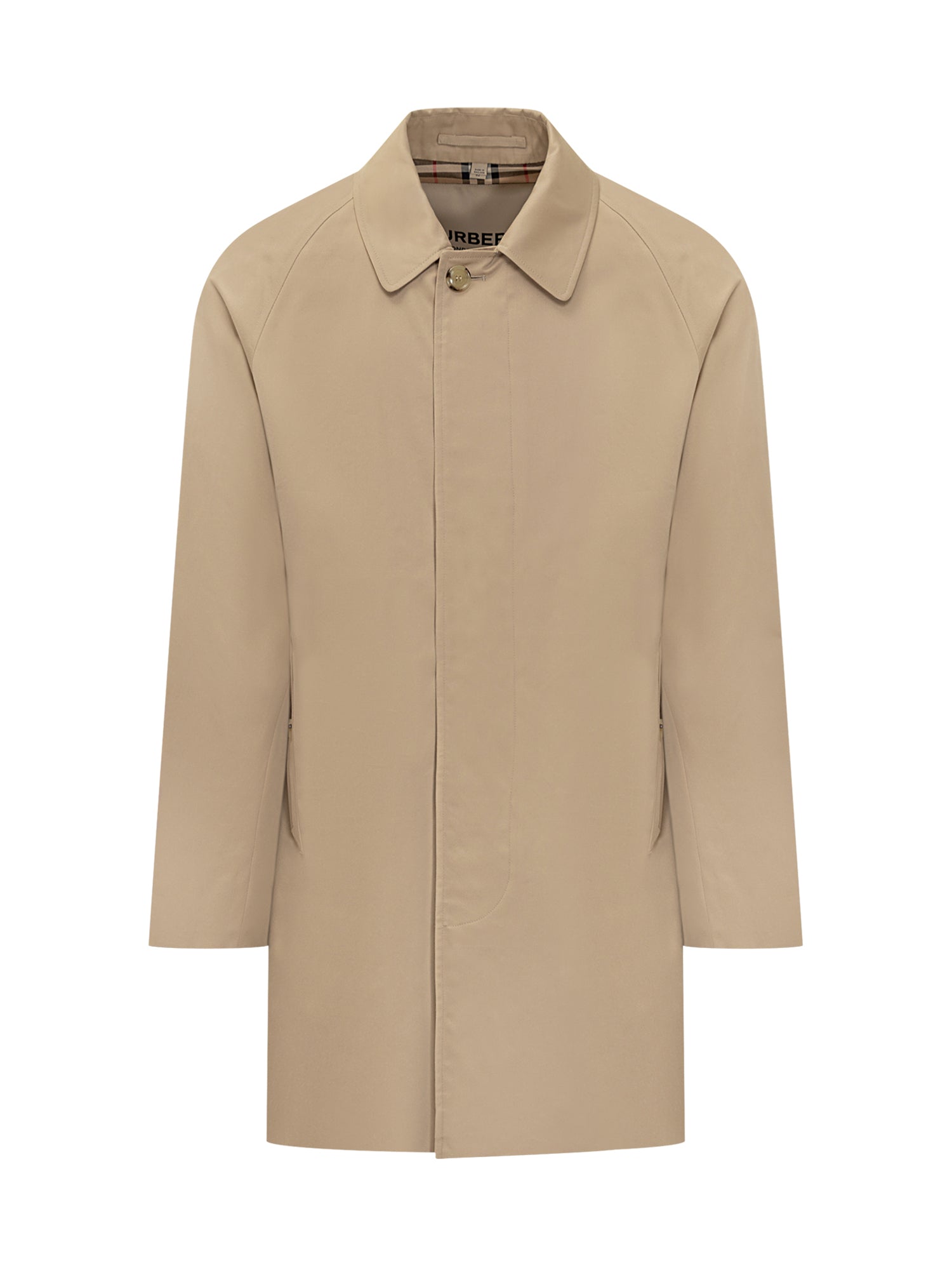 Coat Burberry – Гарантія оригінальності – боковий вид