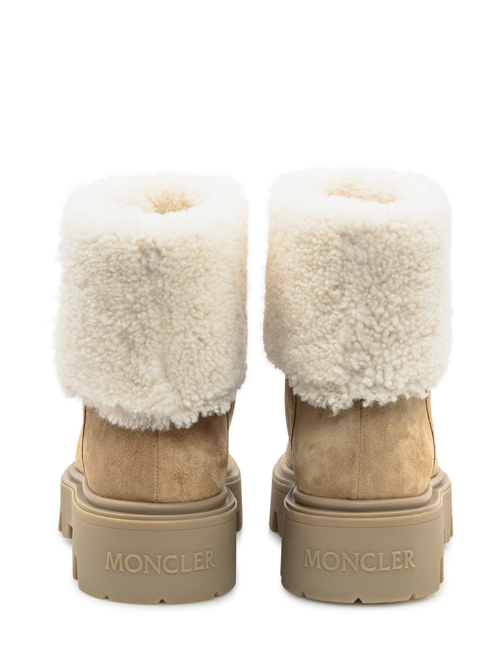 Aurea Ankle Boots Beige Moncler – Гарантія оригінальності – детальний вид