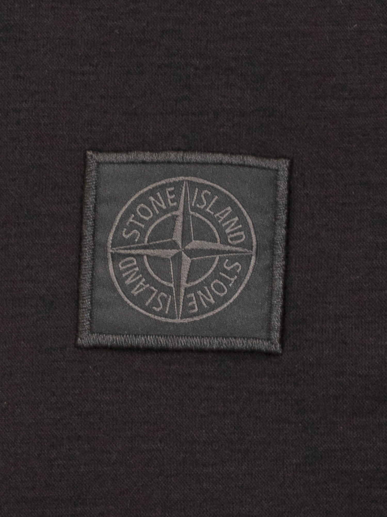 Оригінальна Black Long Sleeve Polo With Logo For Men Stone island – збільшений вид