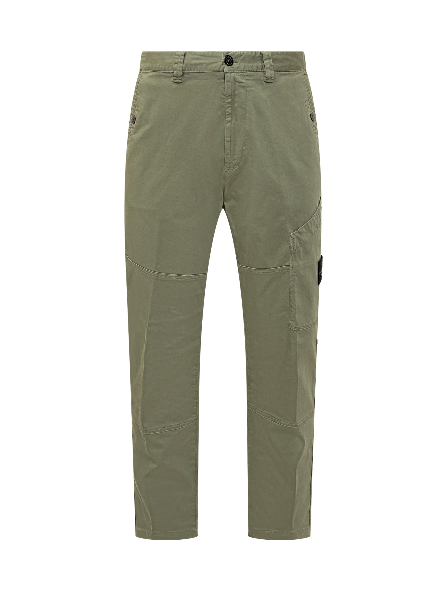 Оригінальна Green Cargo Pants Stone island – боковий вид