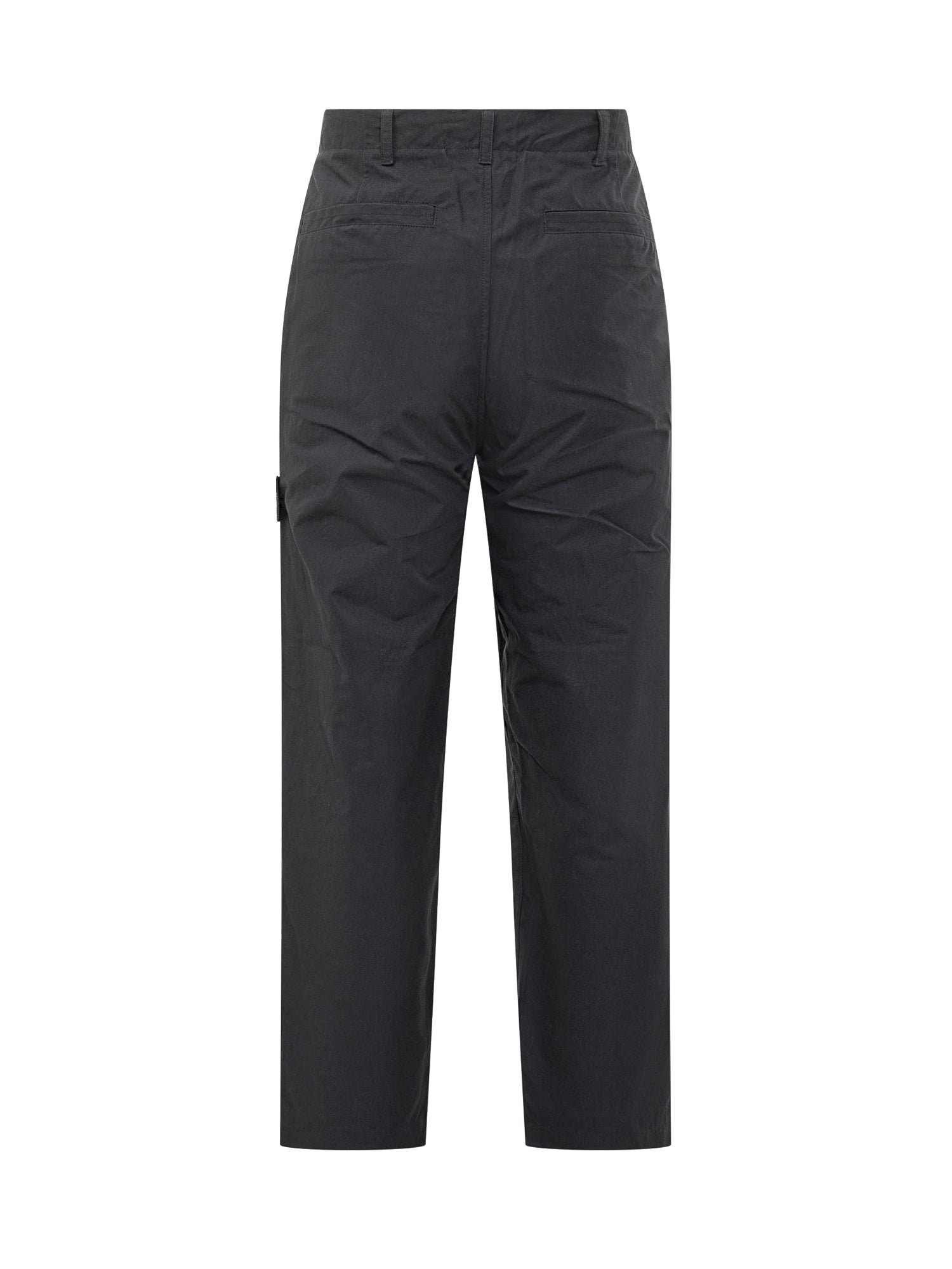 Black Cargo Pants Stone island – Гарантія оригінальності – вид ззаду