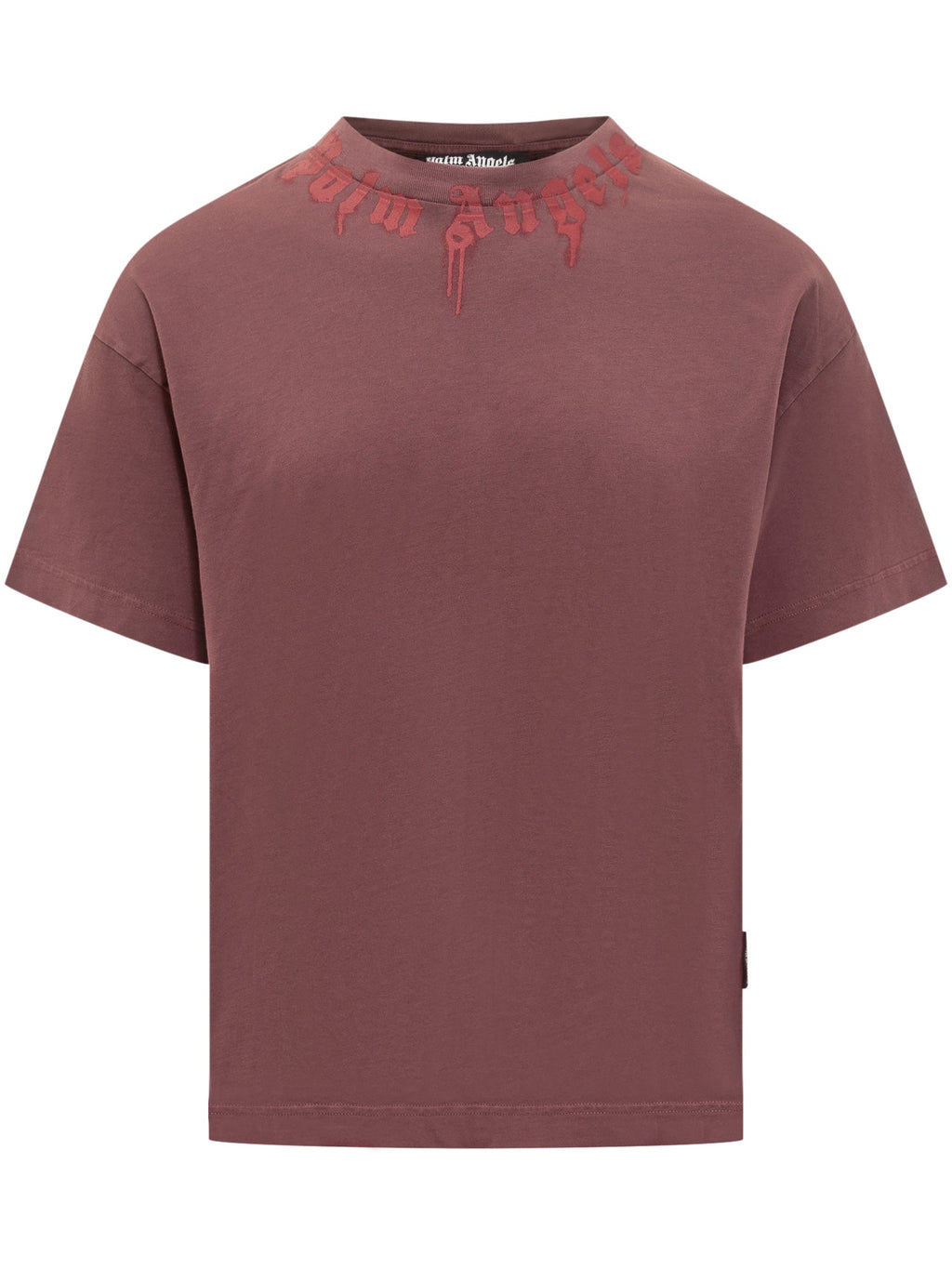 Logo T Shirt Palm angels – Гарантія оригінальності – боковий вид