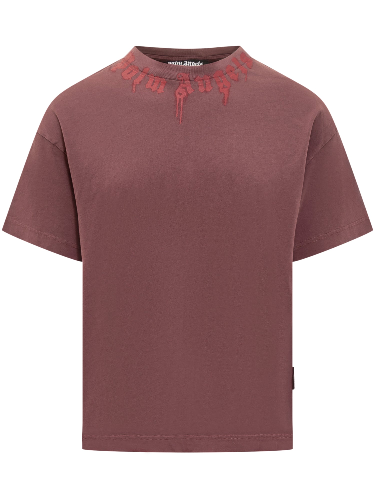 Logo T Shirt Palm angels – Гарантія оригінальності – боковий вид