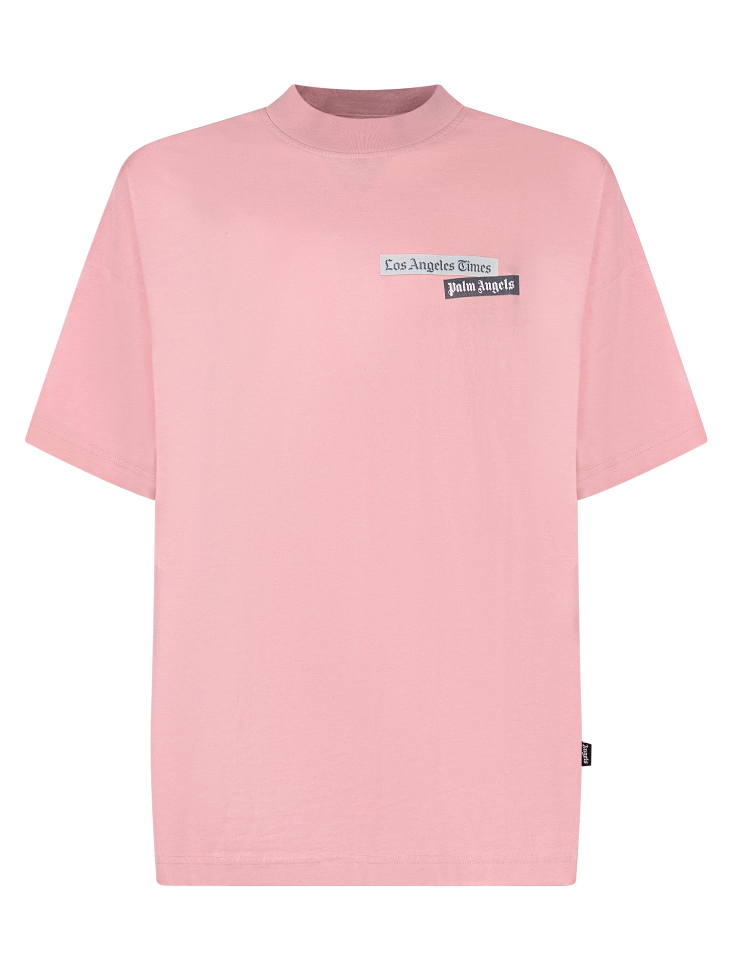 Pink Los Angeles Times T Shirt Palm angels оригінал – Купити в Україні – боковий вид