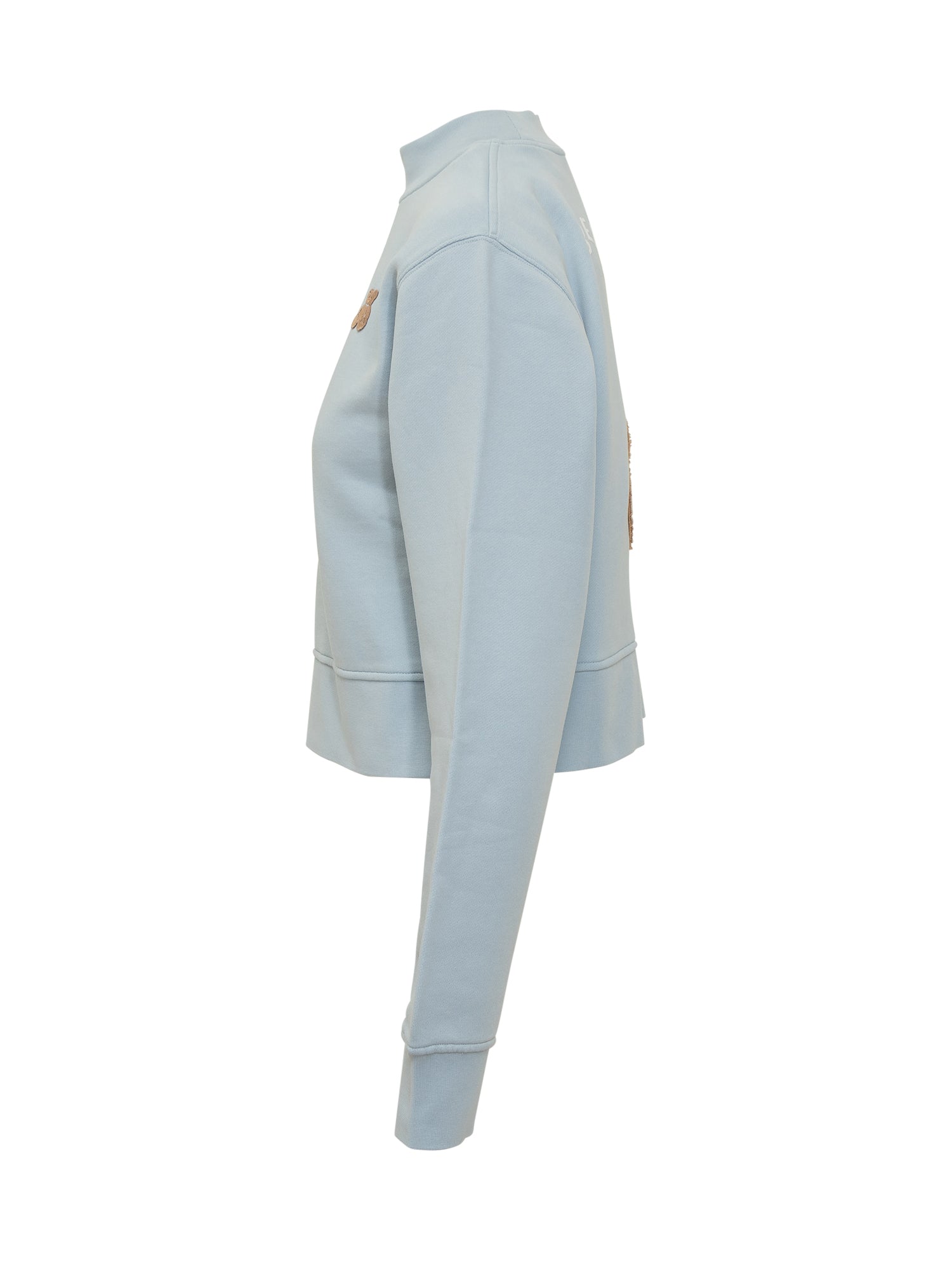 Оригінальна Light Blue Sweatshirt With Embroidered Teddy Palm angels – детальний вид