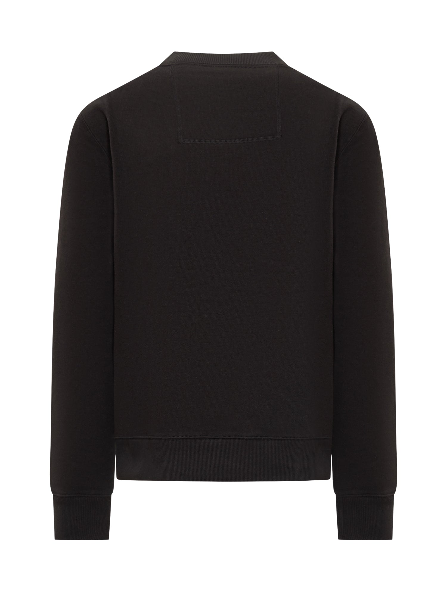 Black Sweatshirt With Red Logo For Men Lanvin – Гарантія оригінальності – вид ззаду