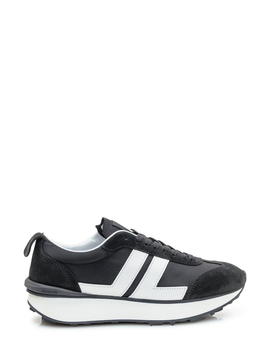 Bumper Nylon And Suede Sneakers Lanvin оригінал – Купити в Україні – боковий вид