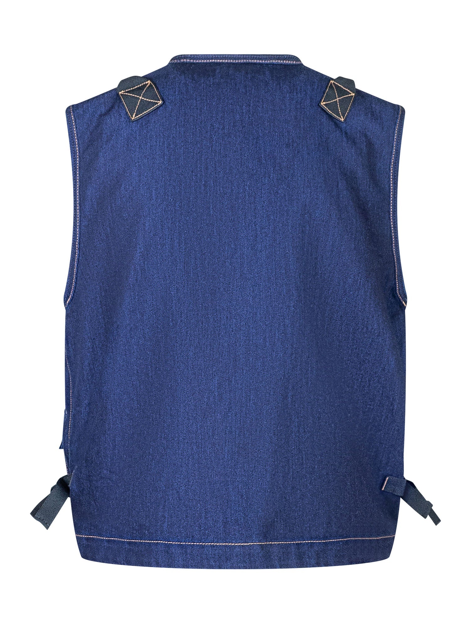 Blue Denim Vest Stone island – Гарантія оригінальності – детальний вид