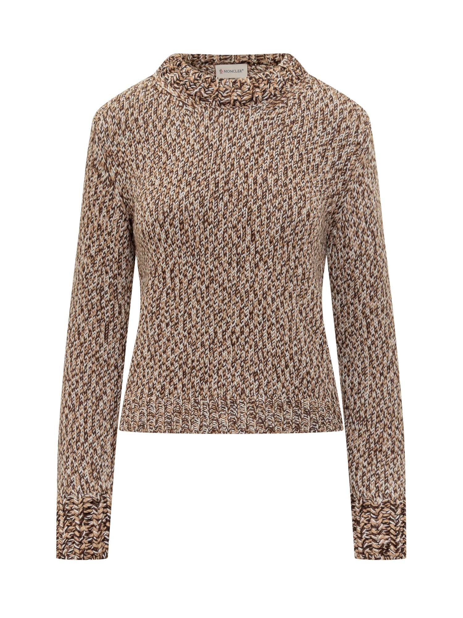 Оригінальна Multicolor Wool Crewneck Sweater Moncler – боковий вид