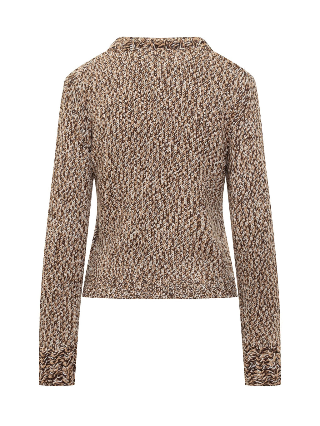 Оригінальна Multicolor Wool Crewneck Sweater Moncler – вид ззаду