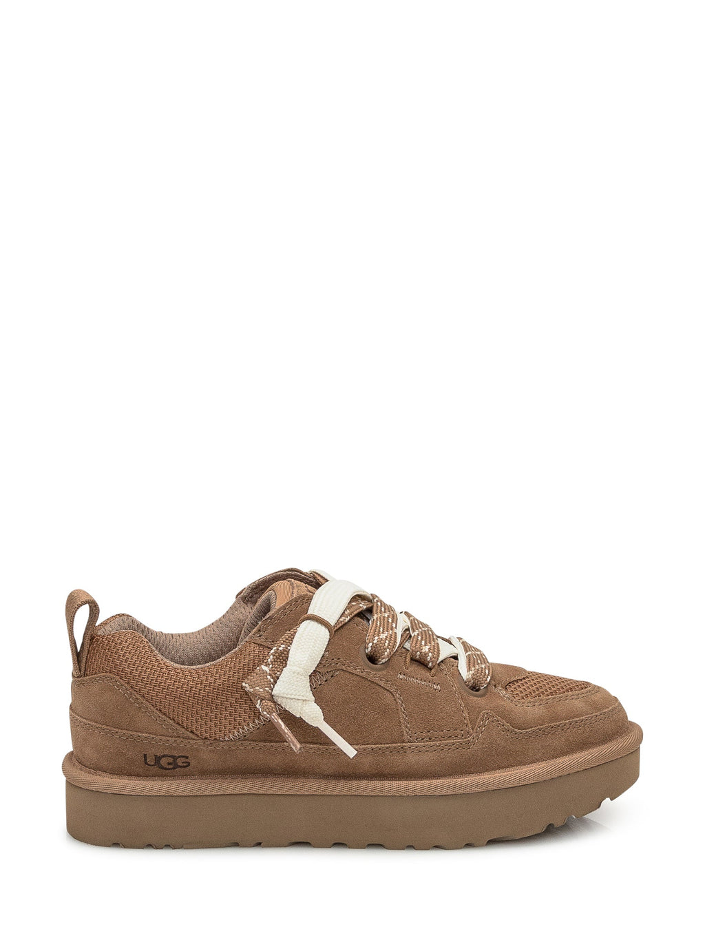 Suede And Mesh Sneakers With Trekking Laces Ugg оригінал – Купити в Україні – боковий вид