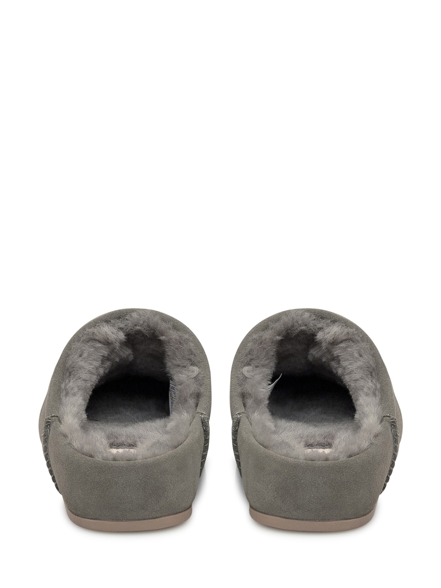 Grey Suede Slippers With Shearling Lining Ugg оригінал – Купити в Україні – детальний вид