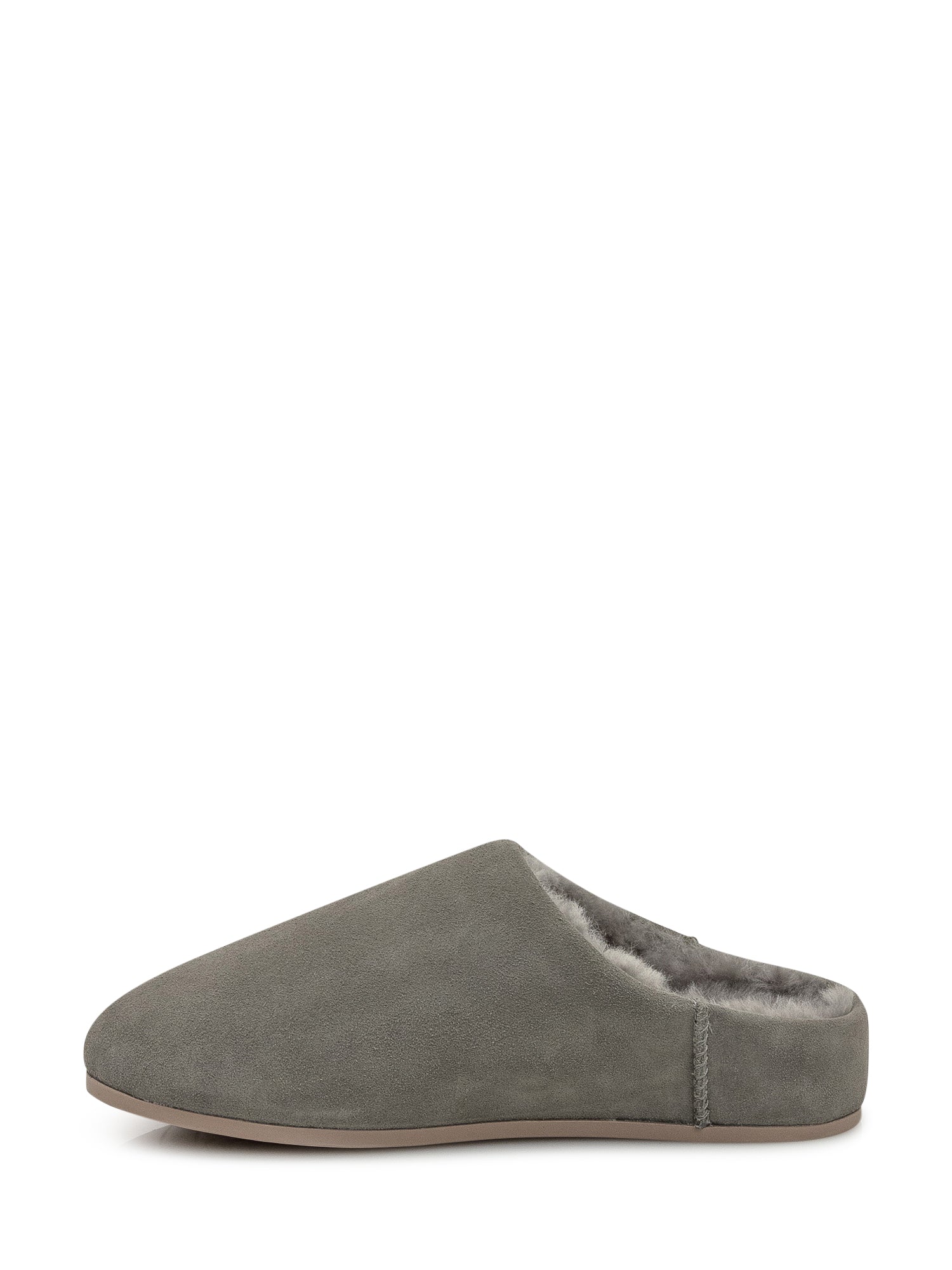 Grey Suede Slippers With Shearling Lining Ugg оригінал – Купити в Україні – збільшений вид