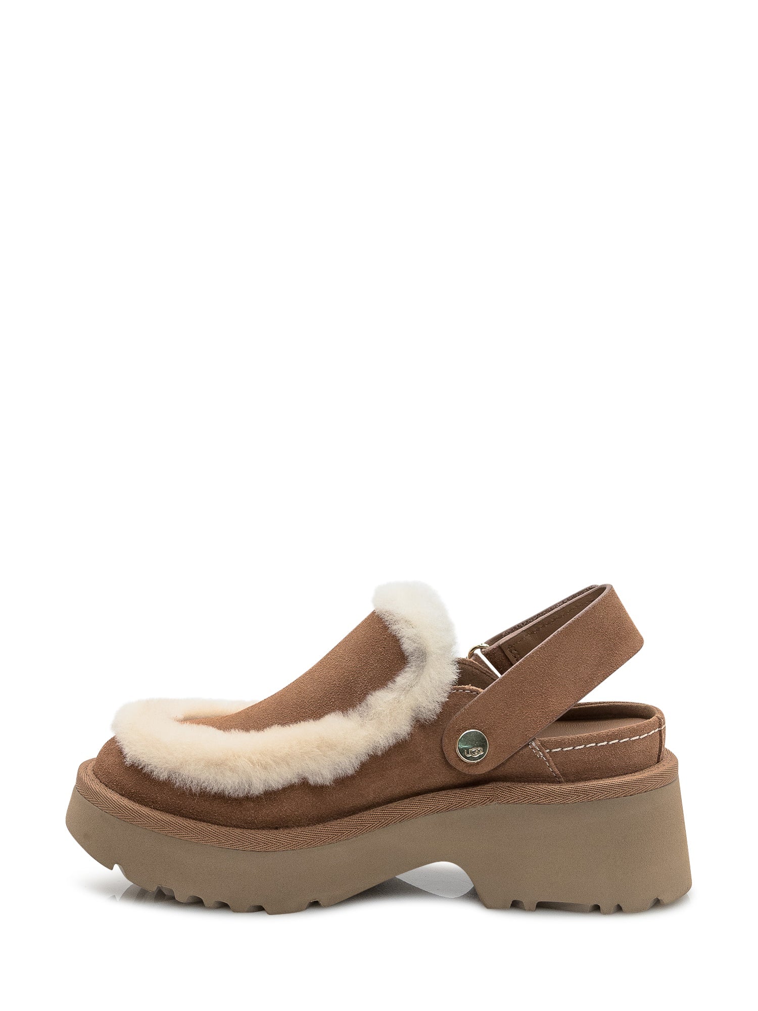 Оригінальна Esmee Clog Brown Suede Mules Ugg – збільшений вид