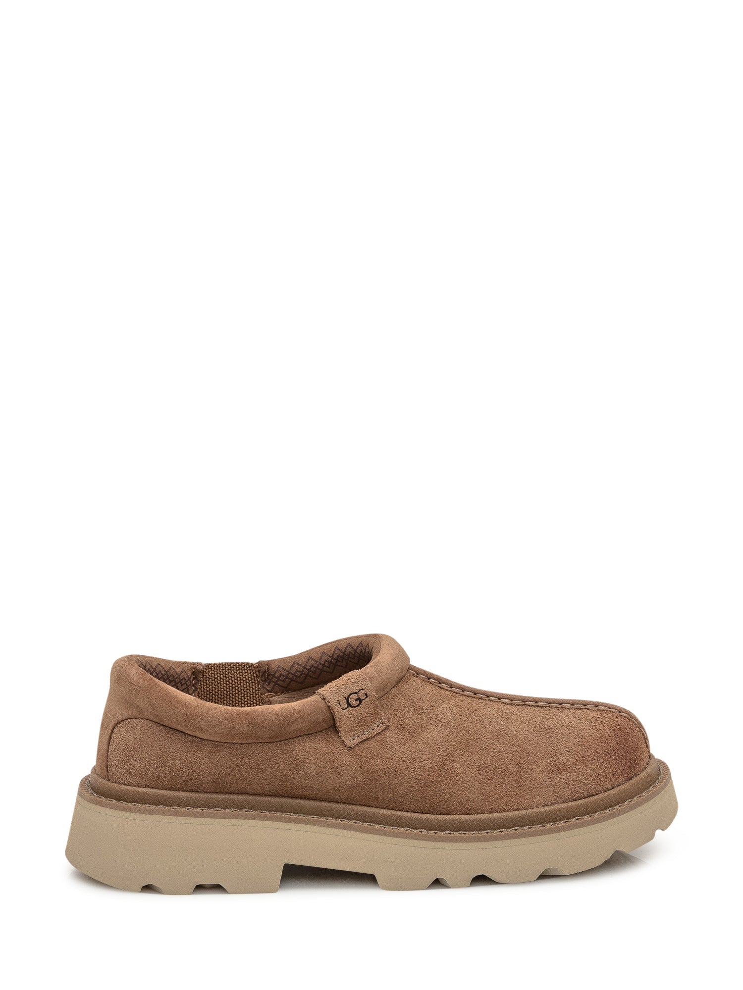 Brown Suede Moccasins With Chunky Sole Ugg оригінал – Купити в Україні – боковий вид