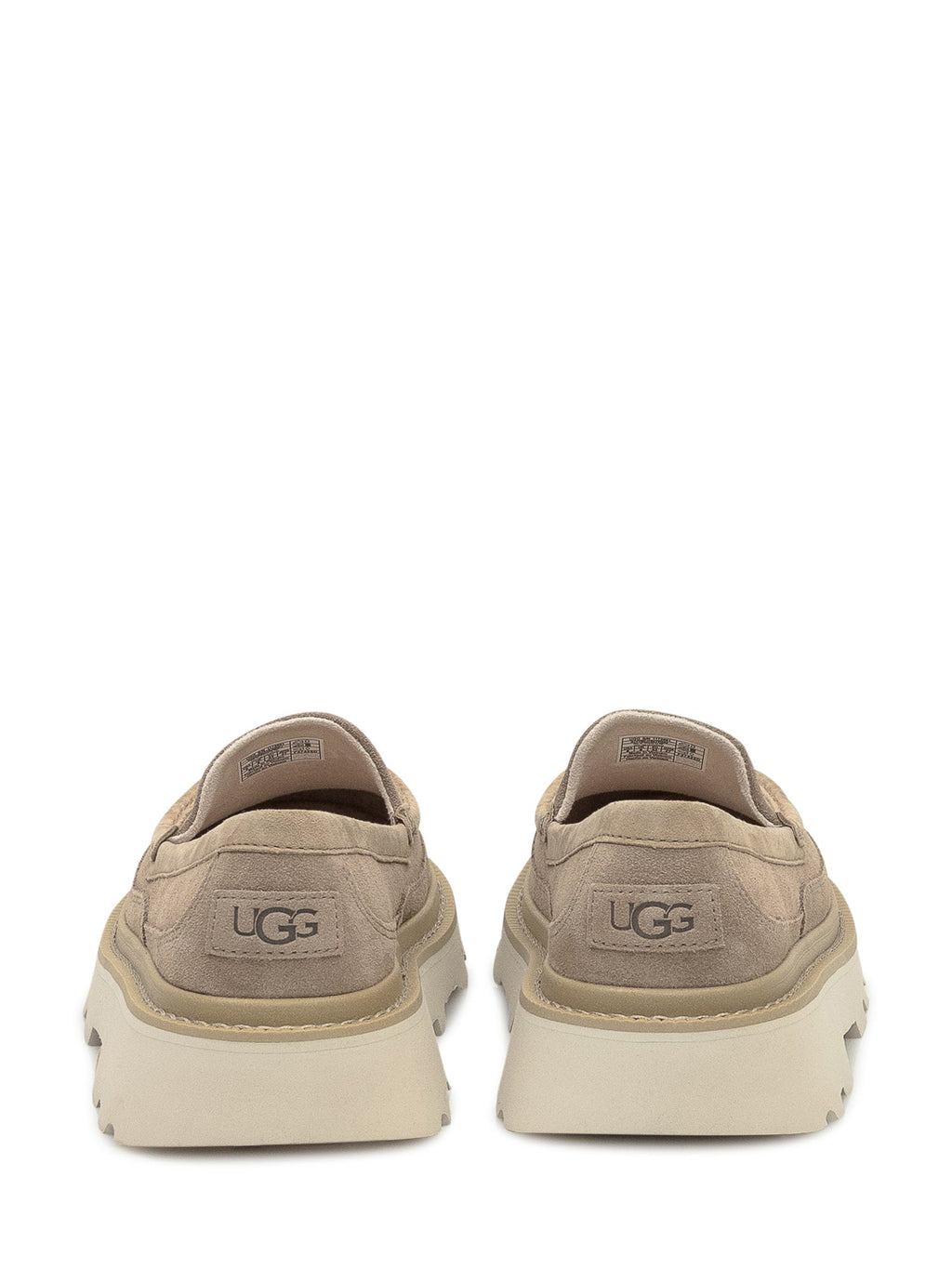 Beige Suede Chunky Loafers Ugg – Гарантія оригінальності – детальний вид