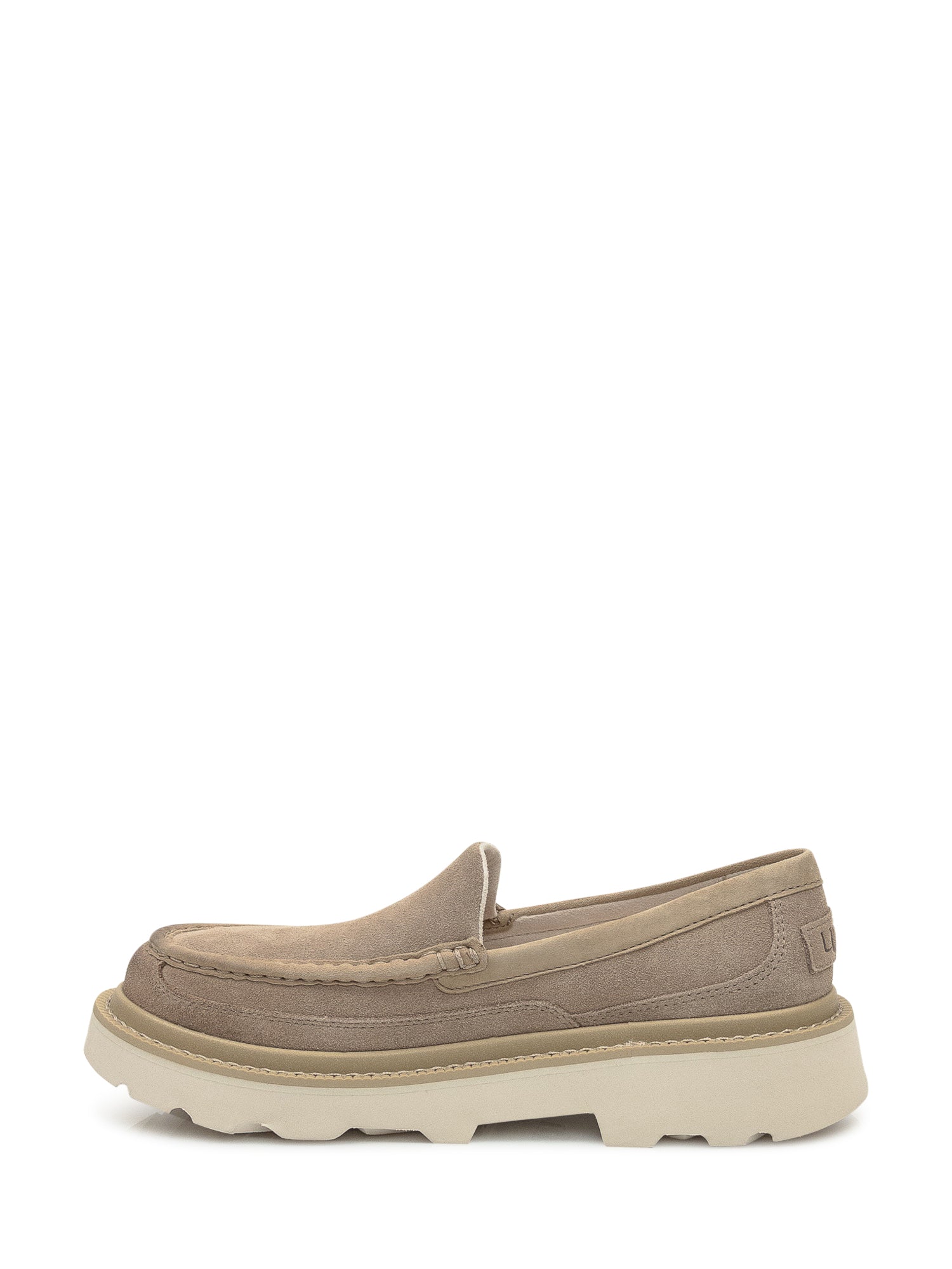 Beige Suede Chunky Loafers Ugg – Гарантія оригінальності – збільшений вид