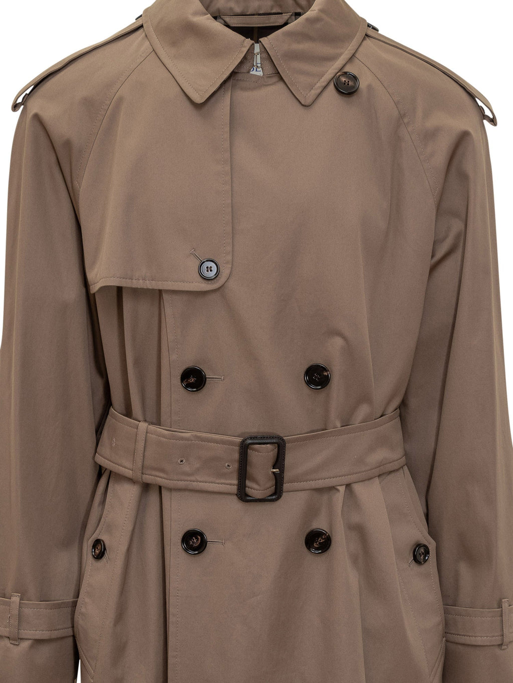 Оригінальна Long Double Breasted Beige Trench Burberry – збільшений вид