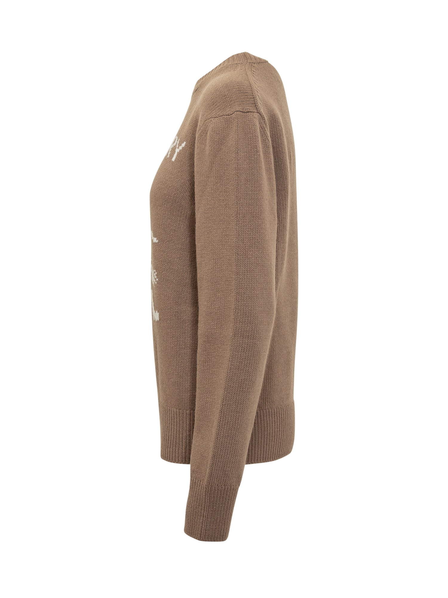 Brown Sweater With Knight Logo Burberry – Гарантія оригінальності – детальний вид