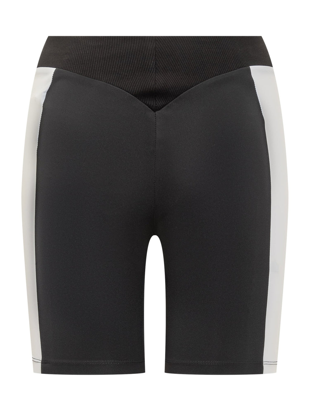 Оригінальна Black Cycling Shorts With Side Print Off-white – вид ззаду