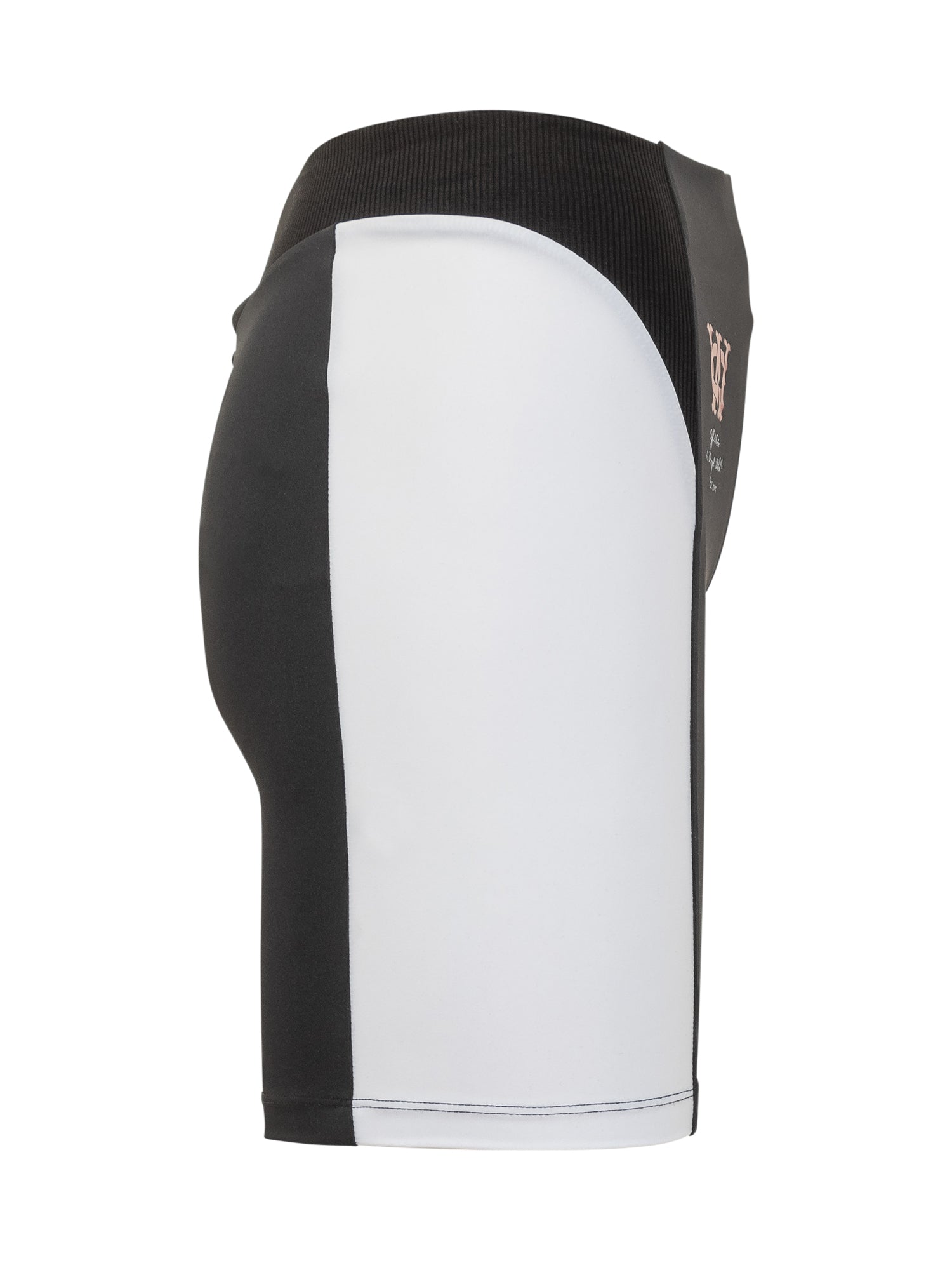 Оригінальна Black Cycling Shorts With Side Print Off-white – детальний вид