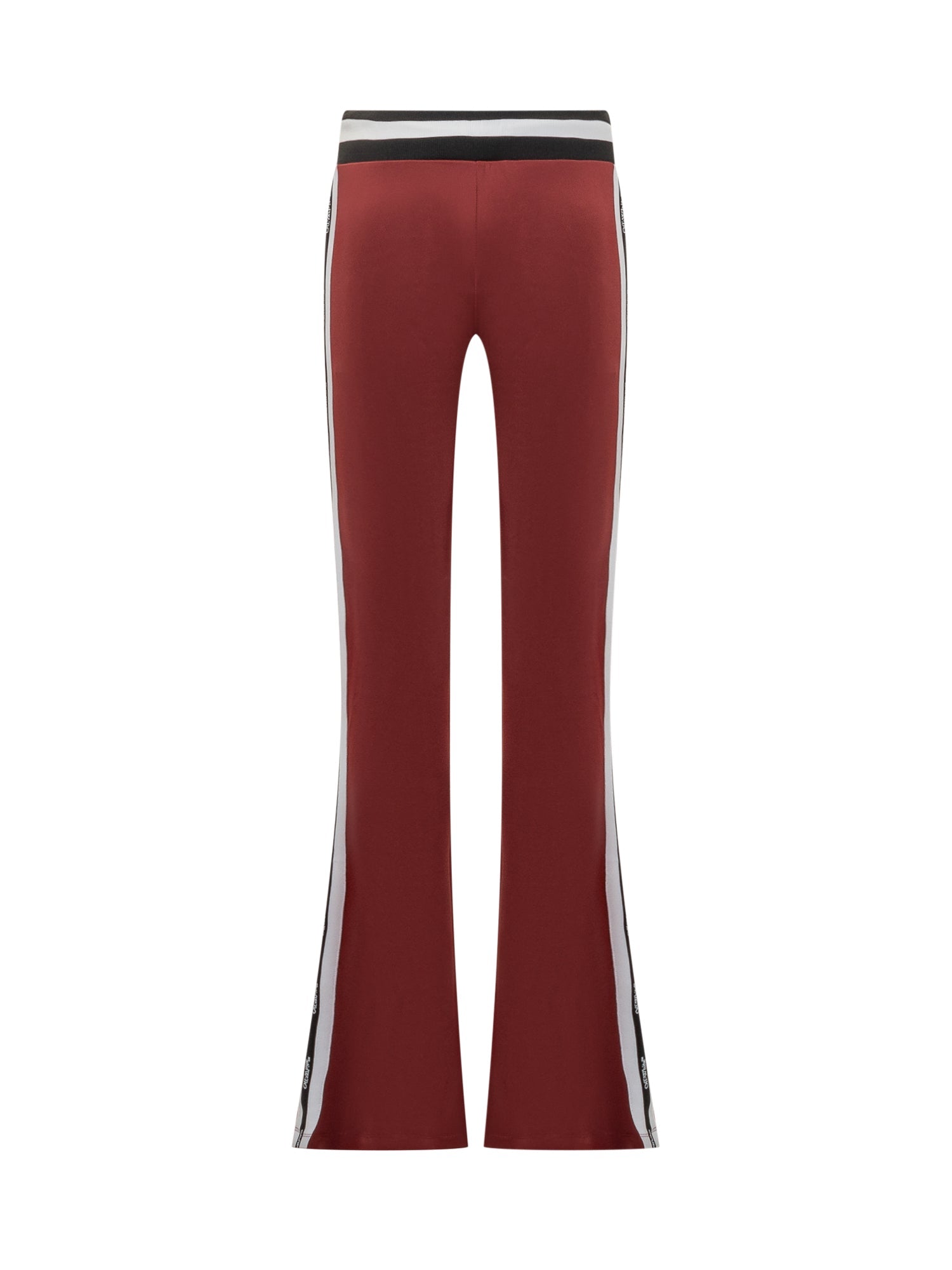 Red Flared Trousers With Drawstring Off-white – Гарантія оригінальності – детальний вид