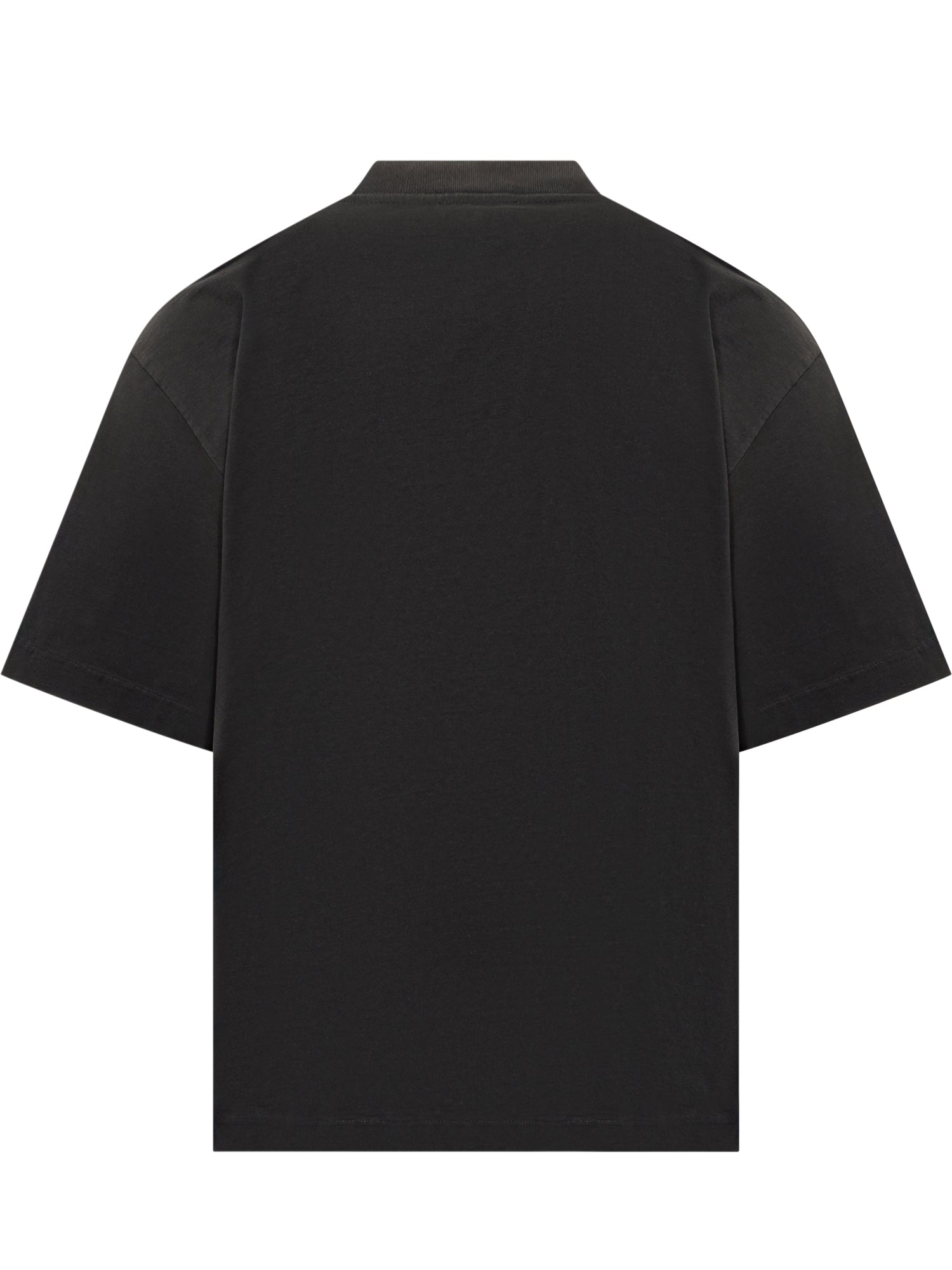 Black T Shirt With White Text Off-white оригінал – Купити в Україні – вид ззаду