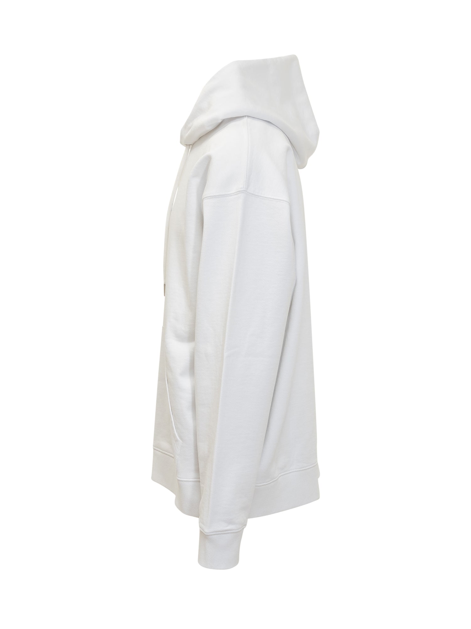 White Hoodie With Logo Print Off-white оригінал – Купити в Україні – детальний вид