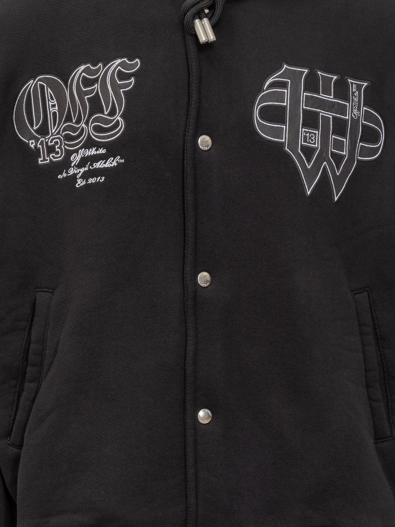 Gothic Varsity Hoodie Off-white оригінал – Купити в Україні – збільшений вид
