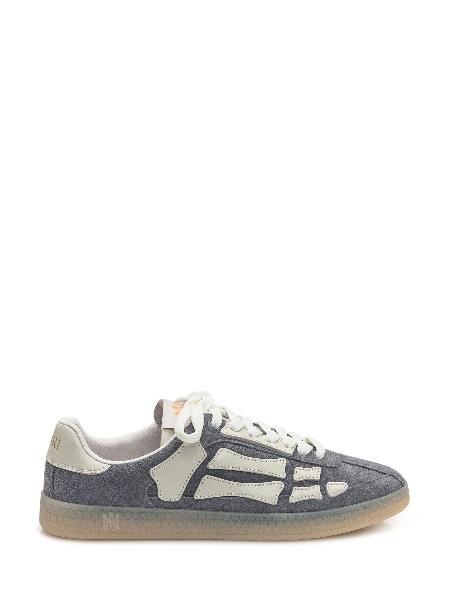 Оригінальна Pacific Bones Sneakers In Leather And Suede Amiri – боковий вид
