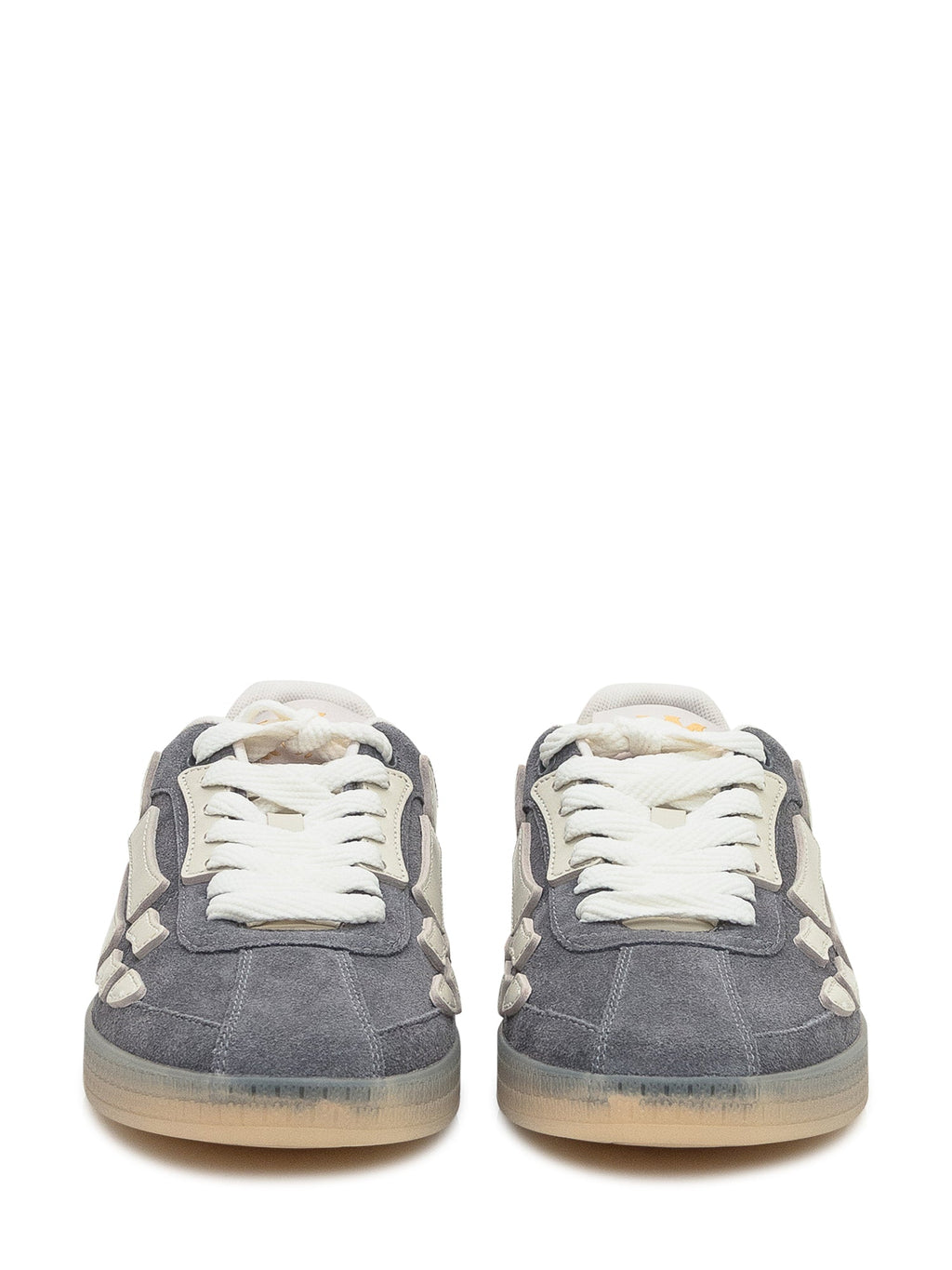 Оригінальна Pacific Bones Sneakers In Leather And Suede Amiri – вид ззаду