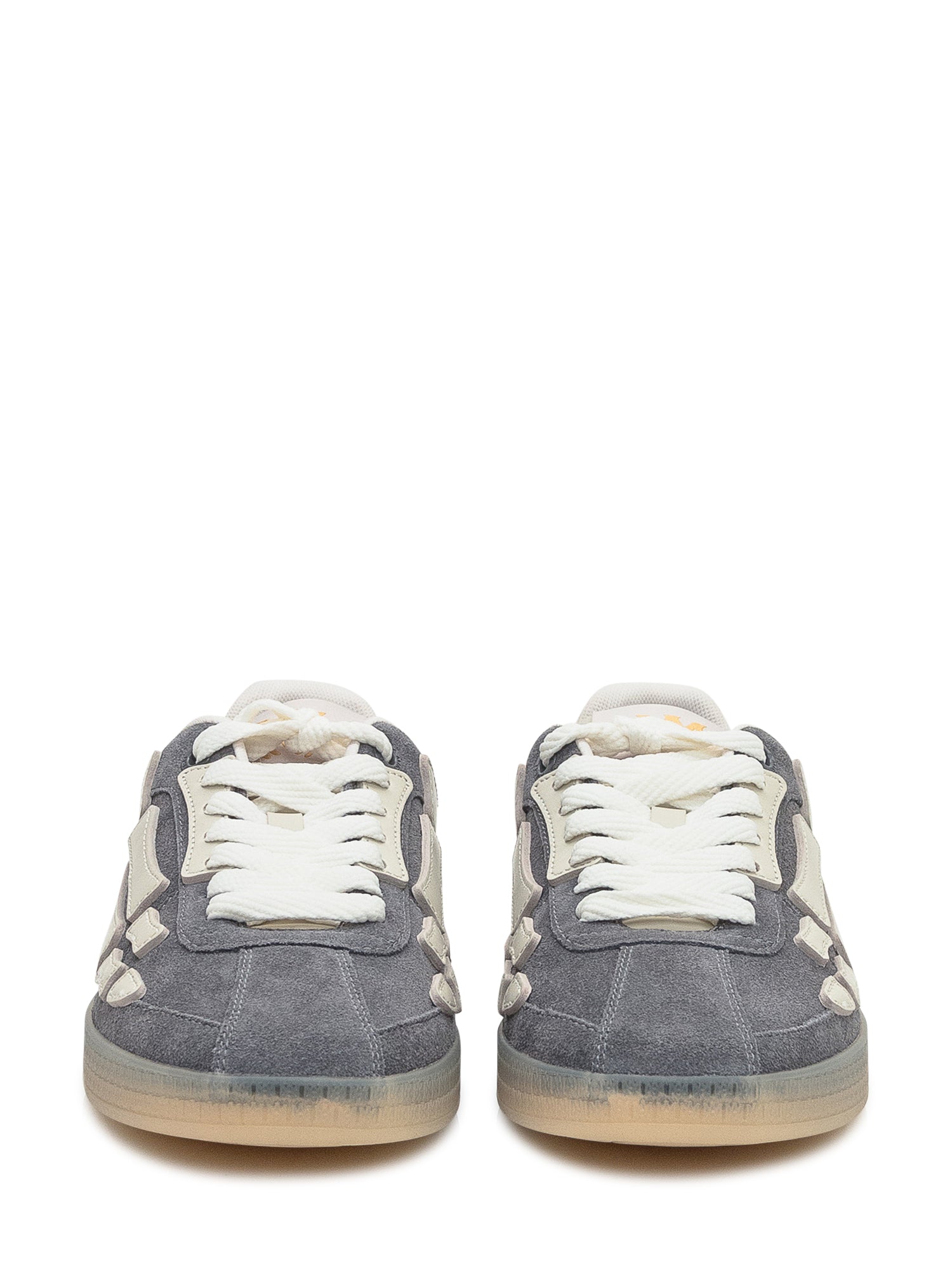 Оригінальна Pacific Bones Sneakers In Leather And Suede Amiri – вид ззаду