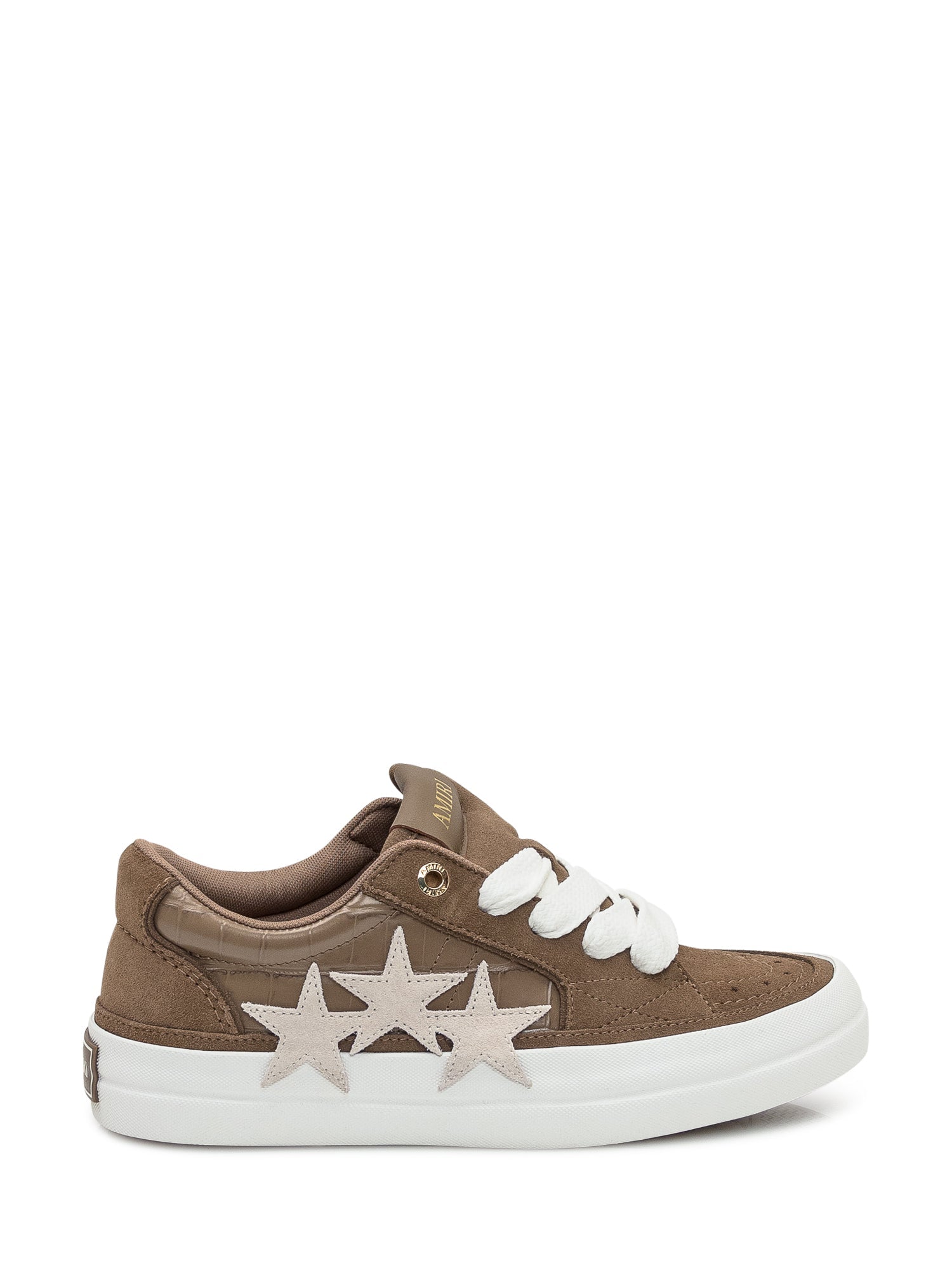 Brown Sneakers With Stars Amiri оригінал – Купити в Україні – боковий вид