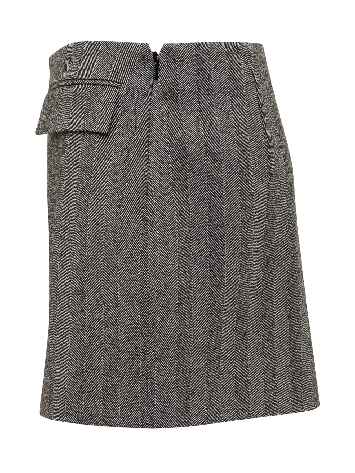 Grey Wool Mini Skirt Salvatore ferragamo оригінал – Купити в Україні – детальний вид