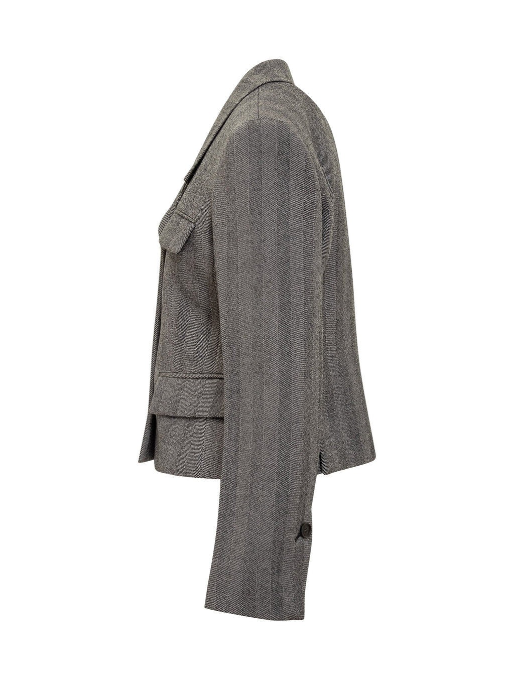 Grey Wool Jacket Salvatore ferragamo оригінал – Купити в Україні – детальний вид