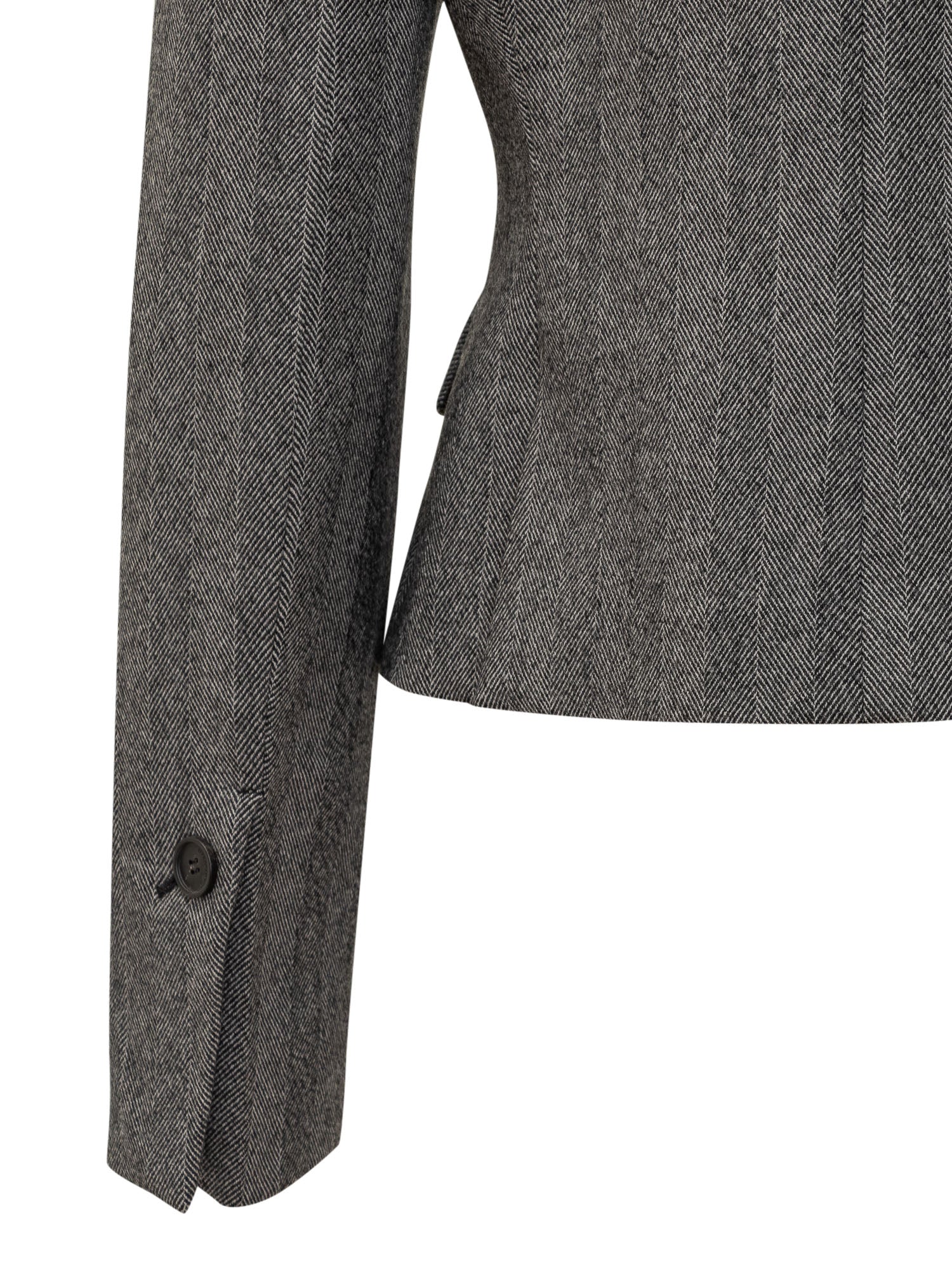 Grey Wool Jacket Salvatore ferragamo оригінал – Купити в Україні – збільшений вид