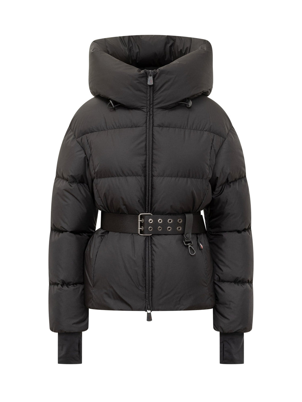 Black Down Jacket With Belt Moncler оригінал – Купити в Україні – боковий вид