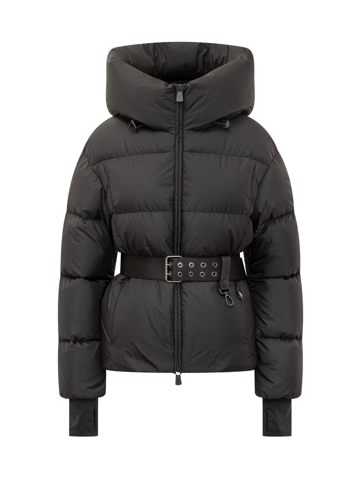 Black Down Jacket With Belt Moncler оригінал – Купити в Україні – боковий вид