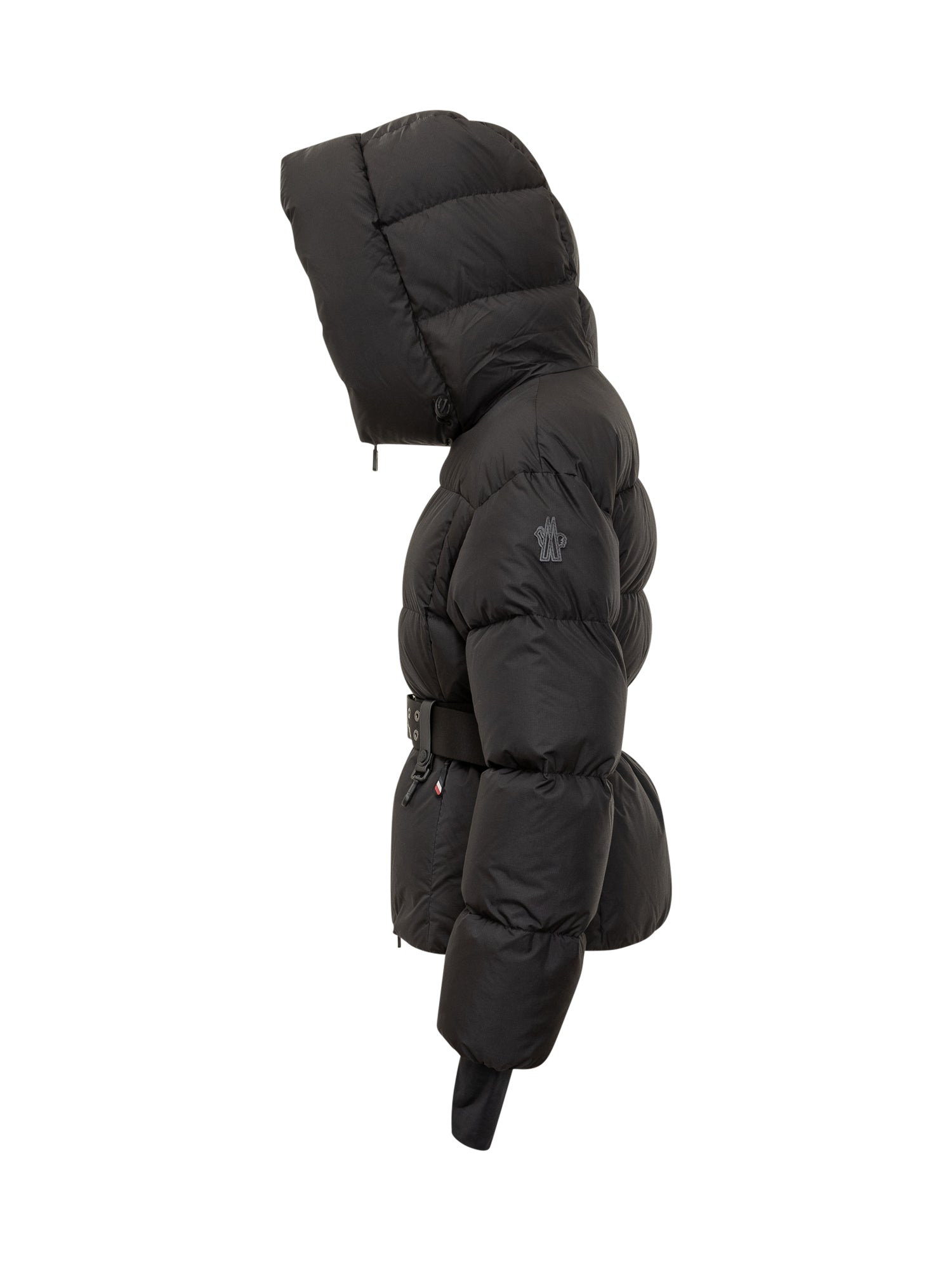 Black Down Jacket With Belt Moncler оригінал – Купити в Україні – детальний вид