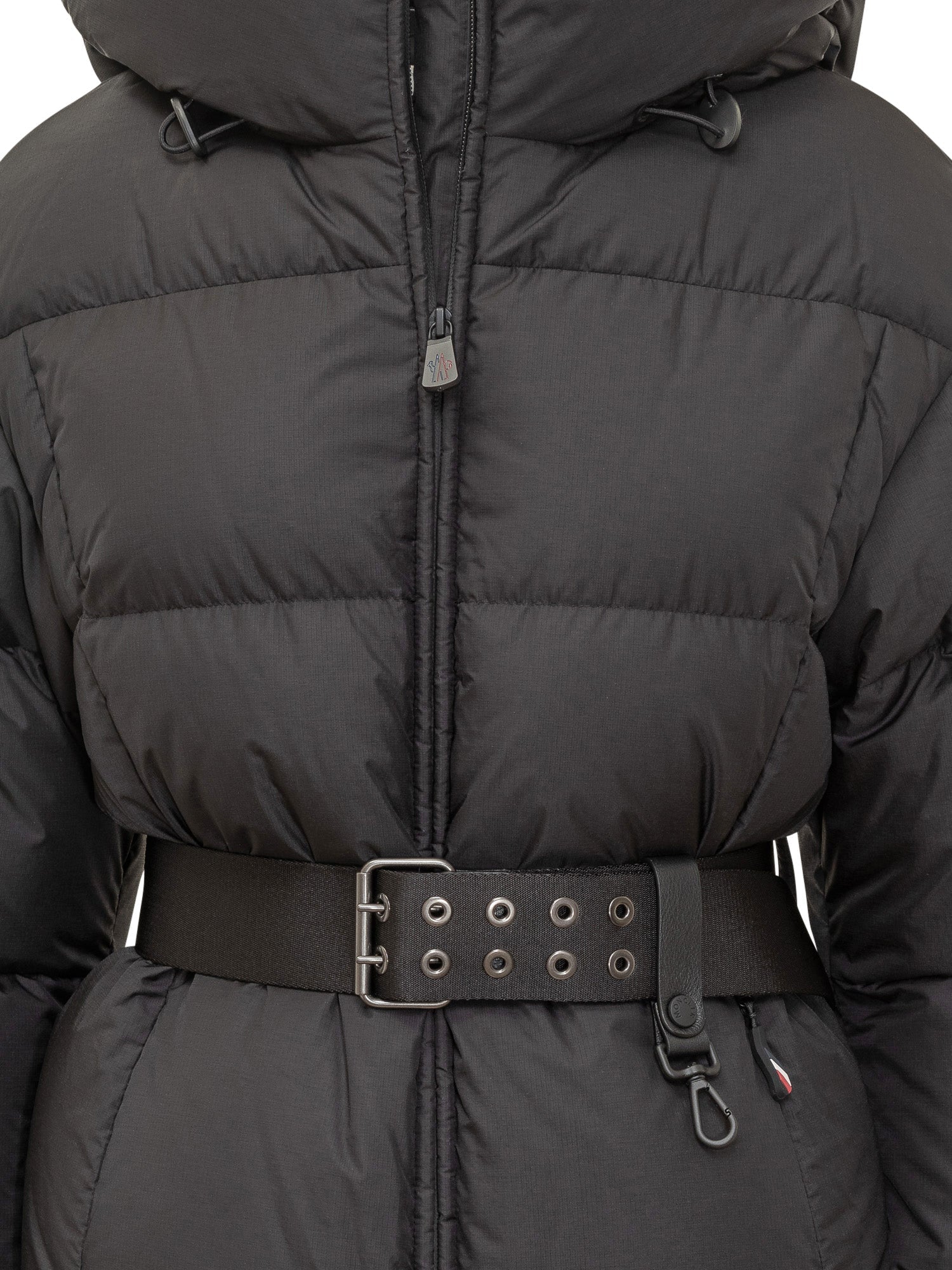 Black Down Jacket With Belt Moncler оригінал – Купити в Україні – збільшений вид