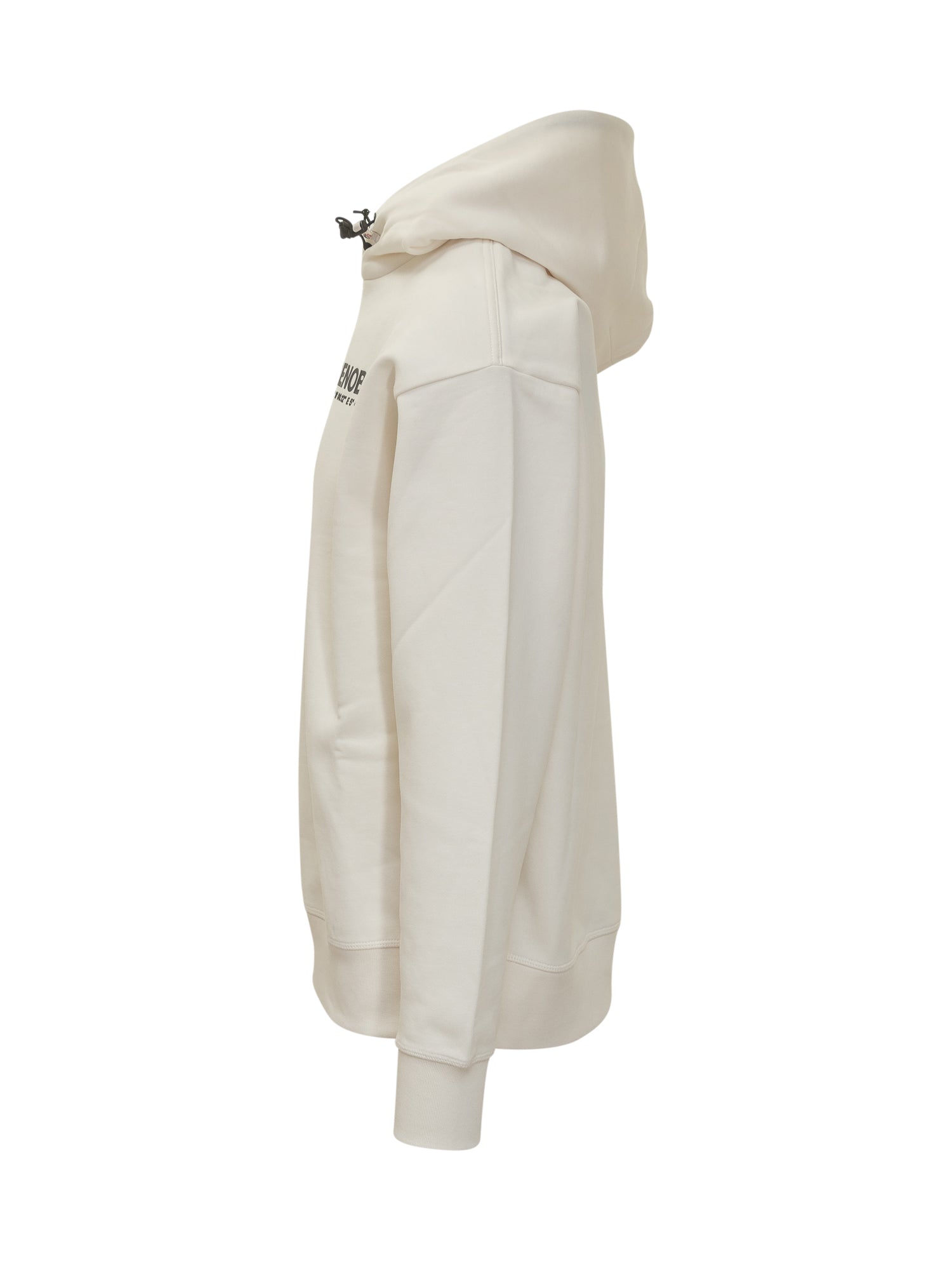 Оригінальна White Hoodie For Men Moncler – детальний вид