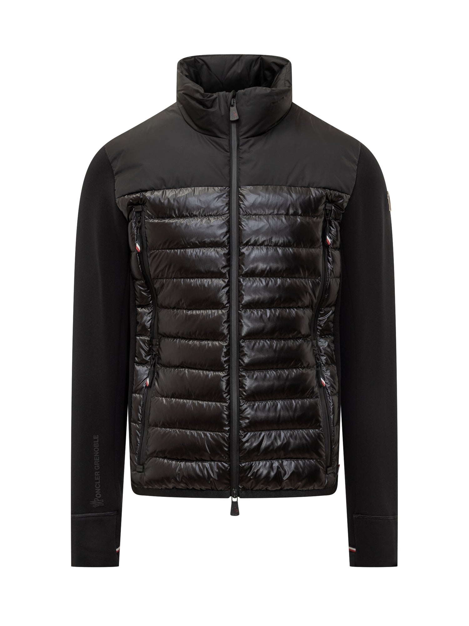 Black Zip-Up Cardigan Moncler Grenoble Moncler оригінал – Купити в Україні – боковий вид