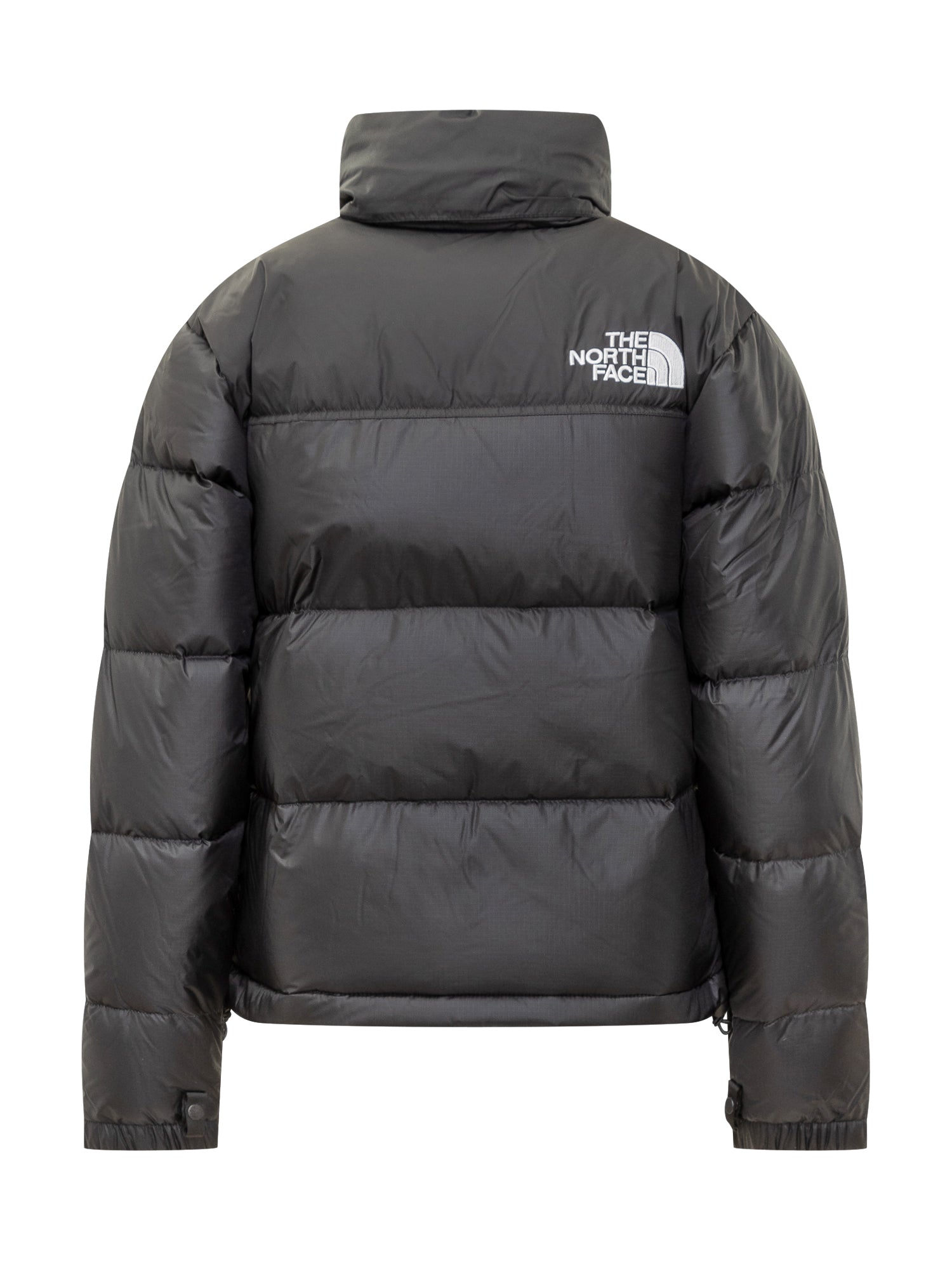 1996 Retro Nuptse Jacket Black The north face – Гарантія оригінальності – вид ззаду