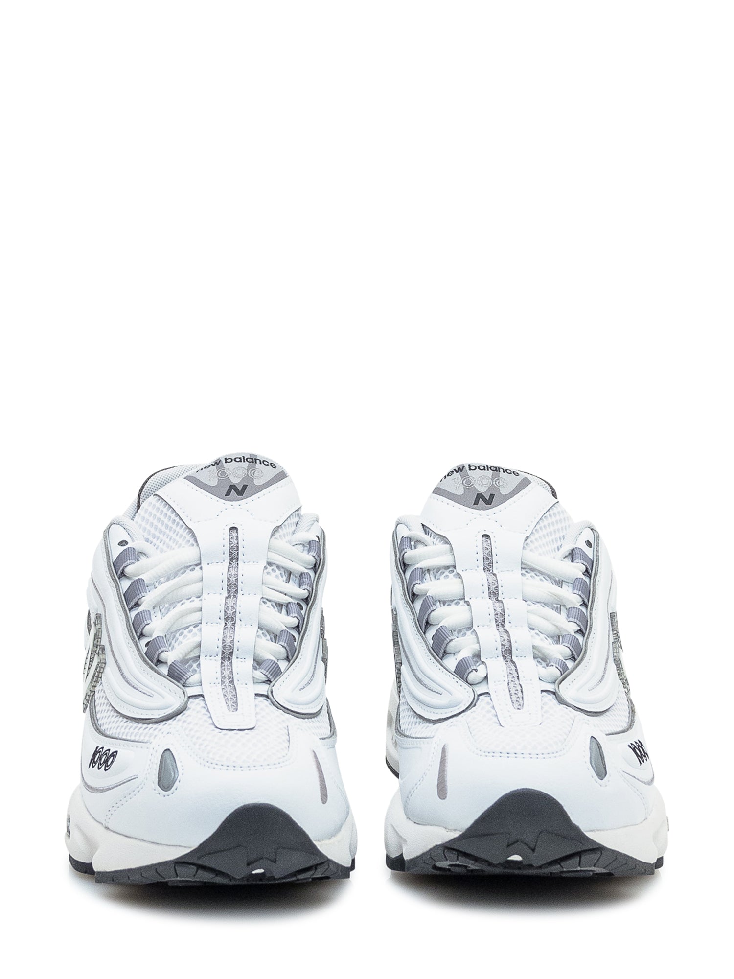 1000 White Mesh And Leather Sneakers New balance оригінал – Купити в Україні – вид ззаду