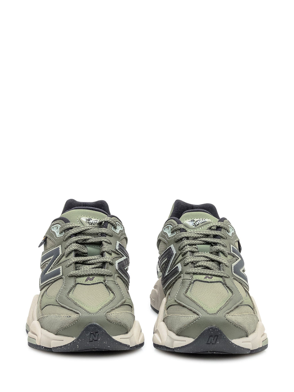 9060 Green Cordura And Suede Sneakers New balance – Гарантія оригінальності – вид ззаду